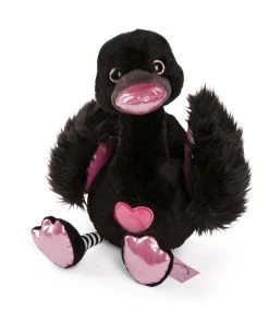 Nici 48273 Schwan Schwarz Ca 70cm Plüsch Kuscheltier Love Classics GREEN