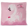 Nici 48275 Kissen Schwan Weiß Liebe 30x30cm Plüsch Love Classics GREEN