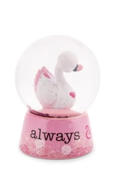 Nici 48282 Schüttelkugel Schneekugel Schwan Weiß 6,5cm Love Classics -Kuscheiz Geschäft 48282 02 ZA Frei me