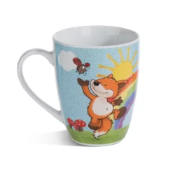 Nici 49165 Tasse Fuchs Fridalie & Regenbogen Porzellan 310ml Forest Friends -Kuscheiz Geschäft 49165 03 ZA weiss 2048x2037