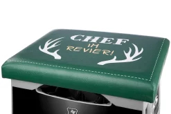 Gilde Bierkasten Sitzkissen "Chef Im Revier" Ca. 44x34cm Sitzpolster 49834