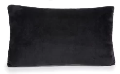 Nici 41428 Kissen Schwarzes Einhorn Carbon Flash Rechteckig 43x25cm Plüsch