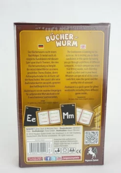 Bücherwurm Familienspiel Gesellschaftsspiel Pegasus 2003G Für 2-8 Spieler