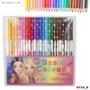 Depesche 6710 TOPModel Buntstift-Set 24 Farben Basisfarben Malstifte