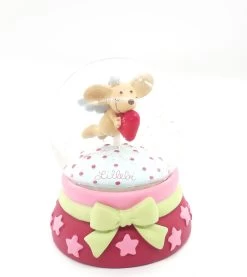 Nici 70475 Große Schneekugel Schüttelkugel Steinbeck Lillebi Engel Maus Mit Herz -Kuscheiz Geschäft 70475 5