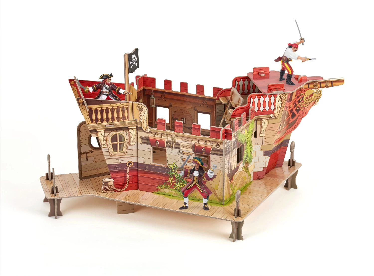Papo 80403 Piratenfestung Le Fort Pirate Spielset Mit 3 Figuren 1 Papo 80403 Piratenfestung Le Fort Pirate Spielset Mit 3 Figuren
