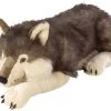 Wild Republic 82332 Floppies Wolf XL Ca. 76cm Plüsch Mit Öko-Füllung