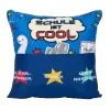 Hergo Sofahelden Kissen Mit Taschen 43x43cm - Schulanfang Jungs 8770