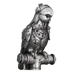 Gilde 89298 Steampunk Figur Papagei 30cm Parrot Dekoration -Kuscheiz Geschäft 89298 5 1