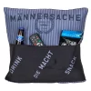 Hergo Sofahelden Kissen Mit Taschen 43x43cm - Männersache 8962