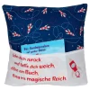 Hergo Sofahelden Kissen Mit Taschen 43x43cm - Lesekissen Kids - Rakete 9034