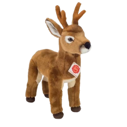 Teddy Hermann 90838 Rehbock Stehend Ca. 30cm Plüsch Kuscheltier