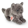 Teddy Hermann 91831 Kartäuser Katze Liegend Ca. 20cm Plüsch