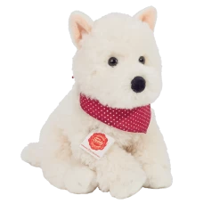 Teddy Hermann 91957 Westhighland-Terrier Sitzend Ca. 26cm Plüsch Kuscheltier