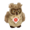 Teddy Hermann 94163 Eule Graubraun Plüsch Kuscheltier Ca 17 Cm