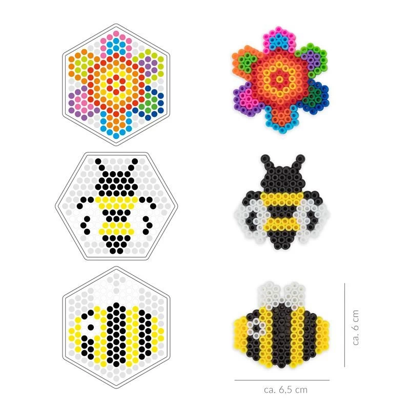 Trendhaus 957078 Meine Bienenfreunde Bügelperlen-Kreativset Im Bastelkoffer 3 Trendhaus 957078 Meine Bienenfreunde Bügelperlen-Kreativset Im Bastelkoffer – Bild 3