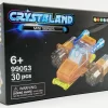 Johntoy N-Brix Crystaland Mini Series Bausteine - 99053 Düsenflieger (30 Teile)