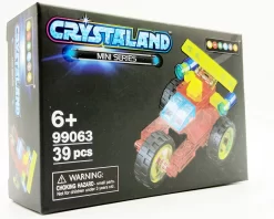 Johntoy N-Brix Crystaland Mini Series Bausteine - 99063 Dreirad (39 Teile)