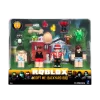 JAZWARES Roblox Mix & Match 4 Figuren Mit Viel Zubehör - Adopt Me: Backyard BBQ ROG0190