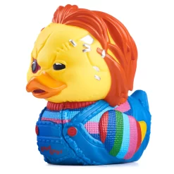 Badeente Numskull TUBBZ Cosplaying Duck - Chucky - Scarred Chucky -Kuscheiz Geschäft Chucky Tubbz WB Horror 1