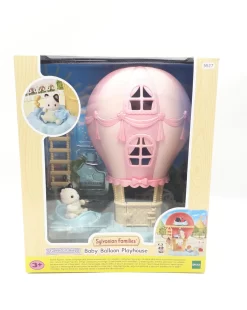 EPOCH Sylvanian Families 5527 Baby Ballon Spielhaus & Baby Tuxedokatze Spielset