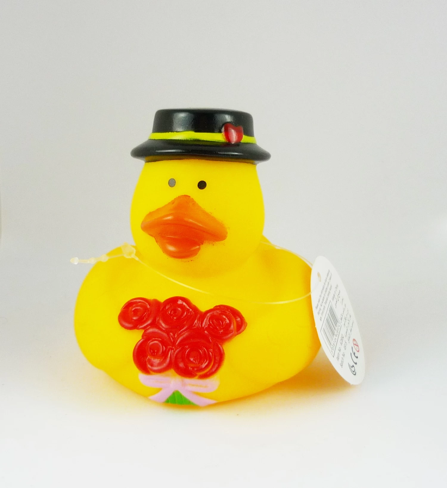 Gummiente Badeente Mit Quietsche - Bräutigam Rosenkavalier 1 Gummiente Badeente Mit Quietsche - Bräutigam Rosenkavalier