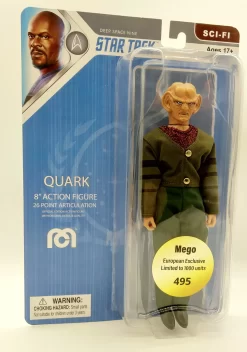 MEGO Star Trek DS9 Quark Ferengi Bewegliche Actionfigur 20cm Limitiert