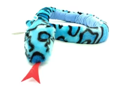 Schlange Aus Plüsch 12cm Dick 100cm Lang Kuscheltier - Snake Blau (2243)