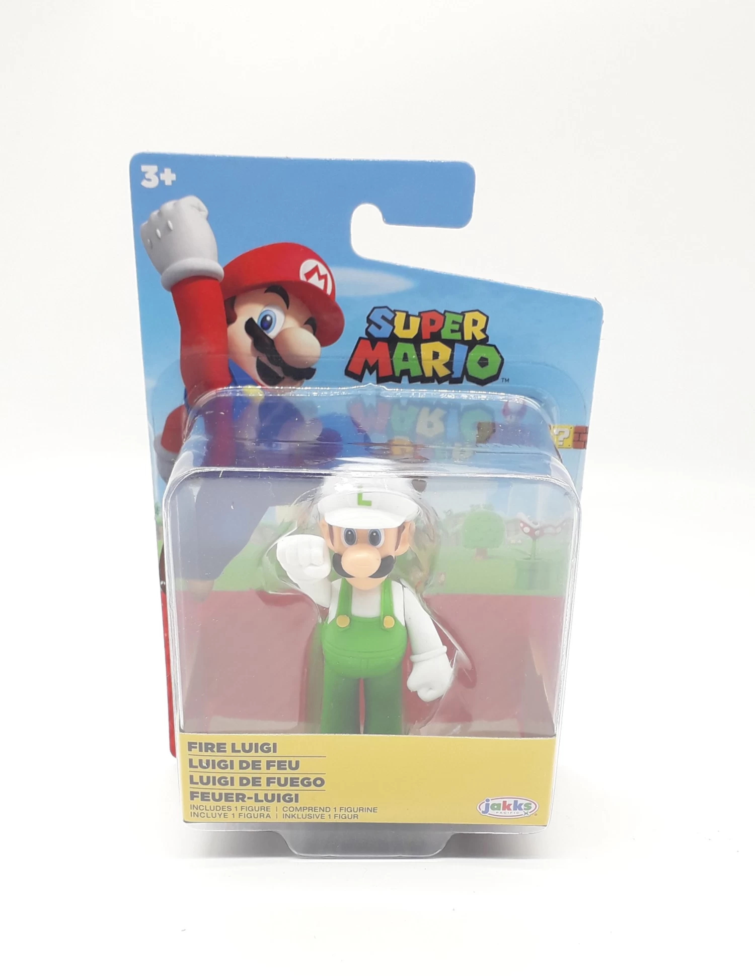 JAKKS PACIFIC Jakks 40551 Nintendo Super Mario Figur Im Display Ca 6cm - Feuer Fire Luigi 1 JAKKS PACIFIC Jakks 40551 Nintendo Super Mario Figur Im Display Ca 6cm - Feuer Fire Luigi