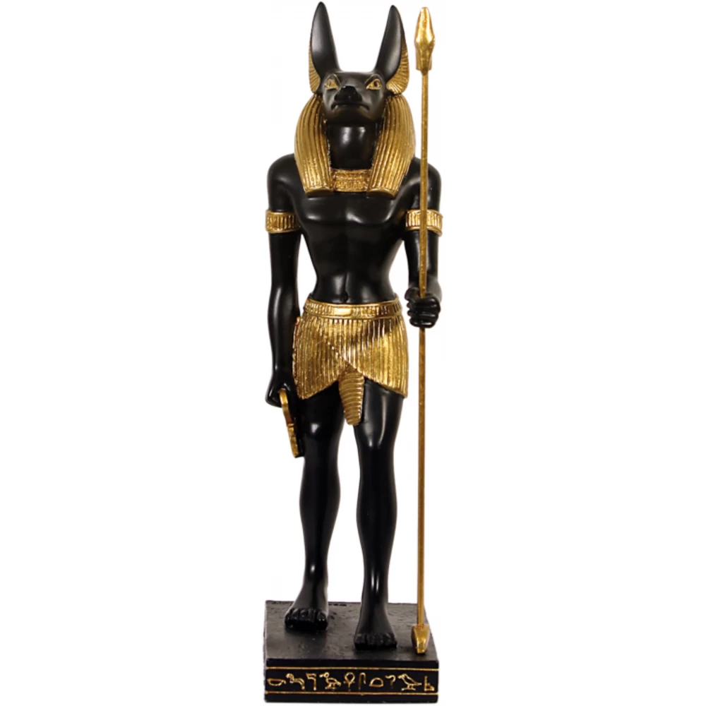 Ancient Egypt Anubis Stehend Ca. 20 Cm Handbemalt Dekogegenstand Ägypten MC90000 1 Ancient Egypt Anubis Stehend Ca. 20 Cm Handbemalt Dekogegenstand Ägypten MC90000