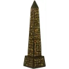 Ancient Egypt Obelisk Ca. 21 Cm Handbemalt Dekogegenstand Ägypten MC90009