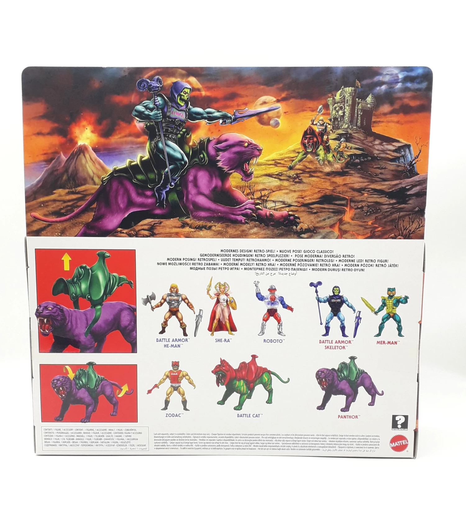 Mattel GVN49 Masters Of The Universe Origins Actionfigur (He-Man) - Panthor 3 Mattel GVN49 Masters Of The Universe Origins Actionfigur (He-Man) - Panthor – Bild 3
