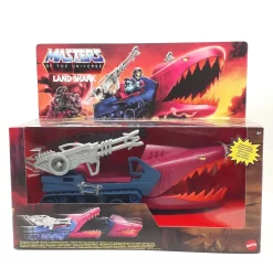 Mattel GXP43 Masters Of The Universe Origins Actionfigur He-Man Land Shark 30cm