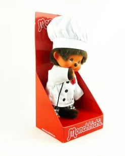 Monchhichi 220441 Chef Koch Küchenchef Mit Nuckeldaumen Ca 20cm -Kuscheiz Geschäft Monchhichi 220441 Chef Koch Kuechenchef mit Nuckeldaumen ca 20cm 1