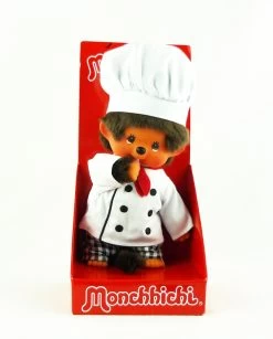 Monchhichi 220441 Chef Koch Küchenchef Mit Nuckeldaumen Ca 20cm
