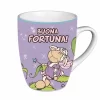 Nici 36779 Tasse Jolly Mäh Fee "Buona Fortuna!" Viel Glück Porzellan 8x10,5cm