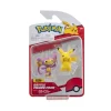 Jazwares PKW2635 Pokemon Battle Figuren Pack - Griffel + Pikachu
