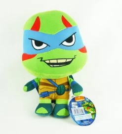 Play By Play Rise Of The Teenage Mutant Ninja Turtles TMNT Plüsch Ca 28cm Leonardo Blau