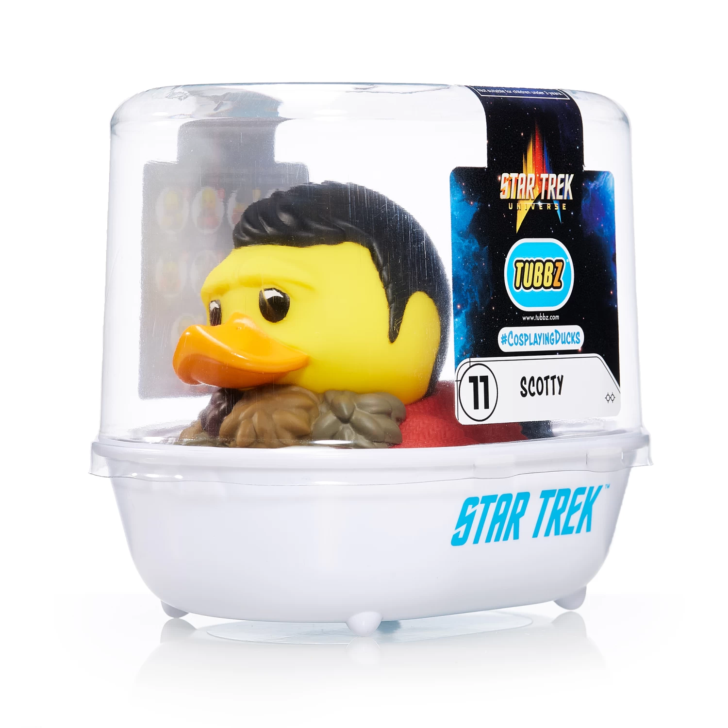 Badeente Numskull TUBBZ Cosplaying Duck - Star Trek - Scotty (Limited Edition) 2 Badeente Numskull TUBBZ Cosplaying Duck - Star Trek - Scotty (Limited Edition) – Bild 2