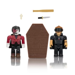 JAZWARES Roblox Mix & Match 2 Figuren Mit Zubehör - Vampire Hunters 3 ROB0395