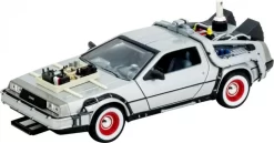 Welly SET De Lorean Back To The Future Teil 1-3 Diecast Metall Time Machine 1:24 -Kuscheiz Geschäft Welly De Lorean Back to the Future Teil 3 1zu24