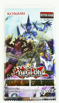 Konami Yu-Gi-Oh Trading Card Pendulum Evolution Booster Pack 1. Auflage Deutsch