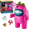 Among Us Action Figur Ca. 20cm Im Display Inkl. 5 Gegenstände Serie 1 - Rosa