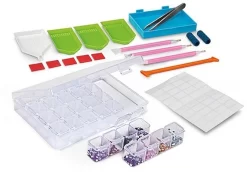 Diamond Painting Tool Kit XL Inkl Aufbewahrungsbox Für Stifte 46691A -Kuscheiz Geschäft diamond painting painting kit xl mit aufbewahrungsbox fuer stifte 13x20cm 3