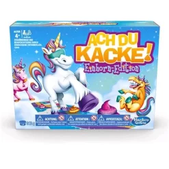 Ach Du Kacke! Einhorn-Edition Gesellschaftsspiel Ab 1 Spieler Hasbro E2645 4+