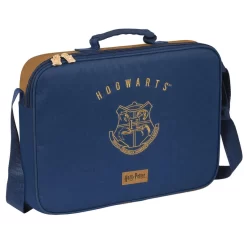 Safta Harry Potter Magical Schultertasche Umhängetasche 38x28x6cm Dunkelblau