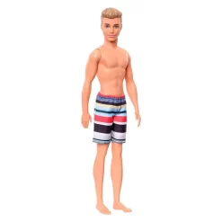 MATTEL Barbie Ken Beach Puppe Mit Streifenshorts GHW43