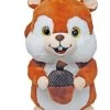 Eichhörnchen Mit Nuss Stofftier Plüsch Kuscheltier Ca. 38cm - Braun 3785