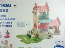 Papo 80509 Prinzessinnenschloss Inkl. 3 Figuren Spielset 53x37x40cm -Kuscheiz Geschäft papo Schloss Prinzessinnenschloss mit drei Figuren Einhorn Kaetzchen Balkon Spielset Isiplay princess castle 6 scaled
