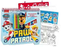 SPIN MASTER Paw Patrol Malbuch Mit Aufkleber, Stiften Und Schablone PW01009